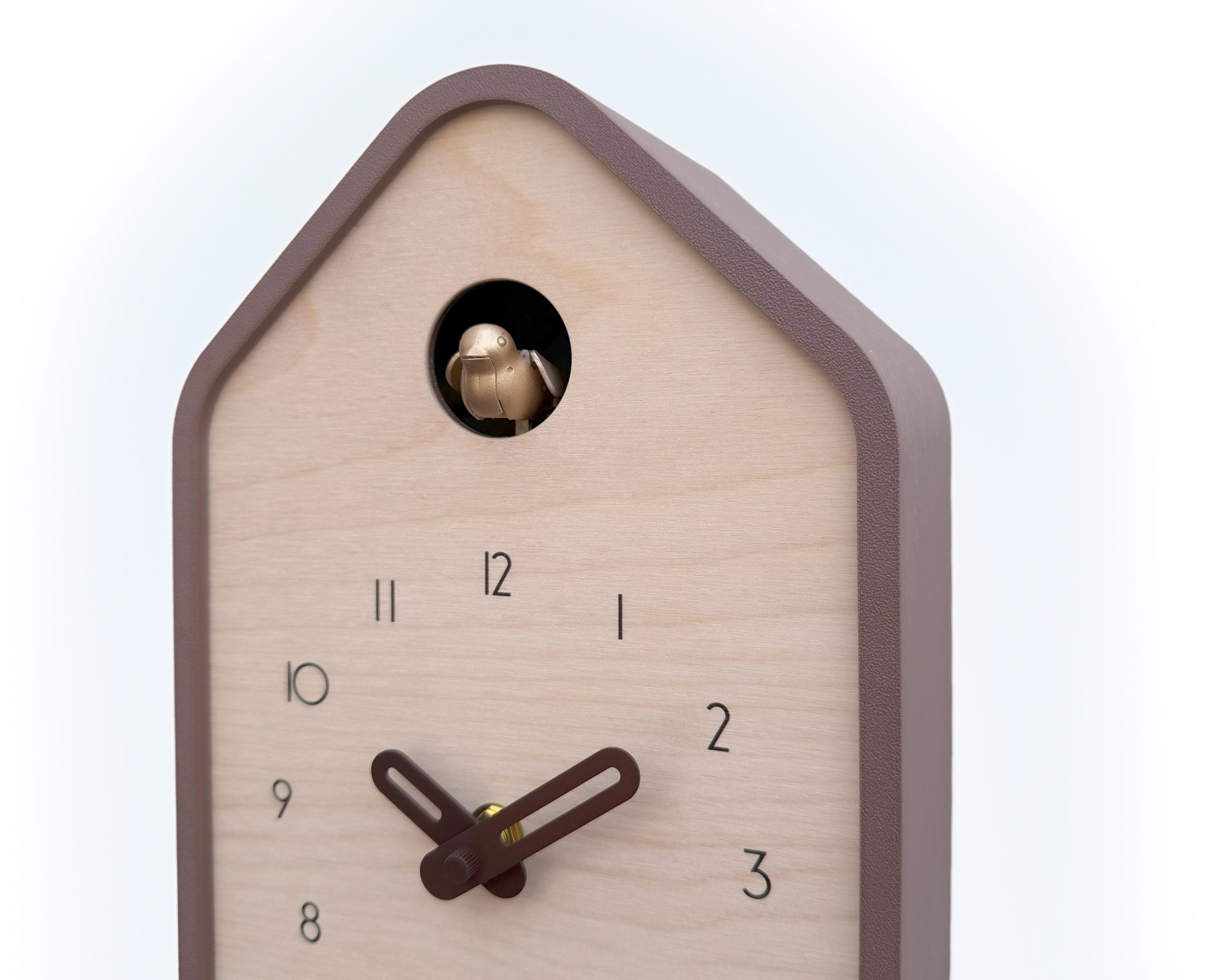 Quadrante Per Orologio A Cucù In Legno Chiaro – Fabbricazione Tedesca