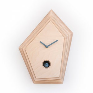 Unique Modern Cuckoo Clock Multi Colored Handmade Modern Design GSKYM01 Without Color