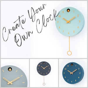 Create Your Own Unique Cuckoo Clock! - Circle Cuckoo Clock- Handmade - Modern Design (CYOGSY)