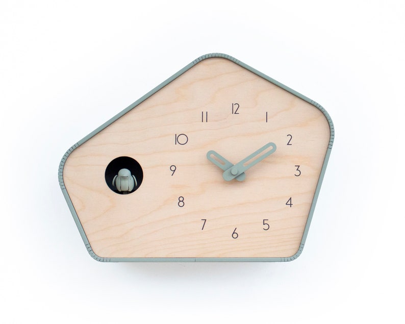 Cuckoo Clock Unique Modern Design Table / Wall clock image 2