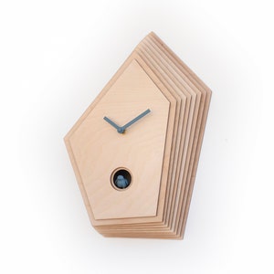 Unique Modern Cuckoo Clock Multi Colored Handmade Modern Design GSKYM01 image 5