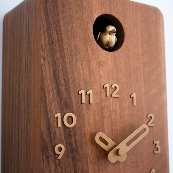 Walnut Cuckoo Clock Etsy
