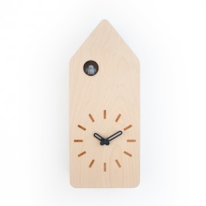 Modern Cuckoo Clock - Wooden Design - Handmade - Modern Design (GSKHD01)