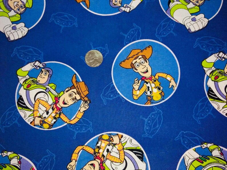 toy story cotton fabric