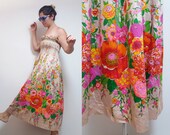 Vintage strapless dress