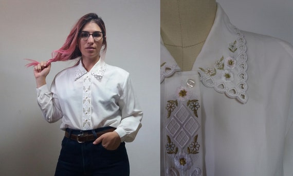 Vintage edwardian blouse