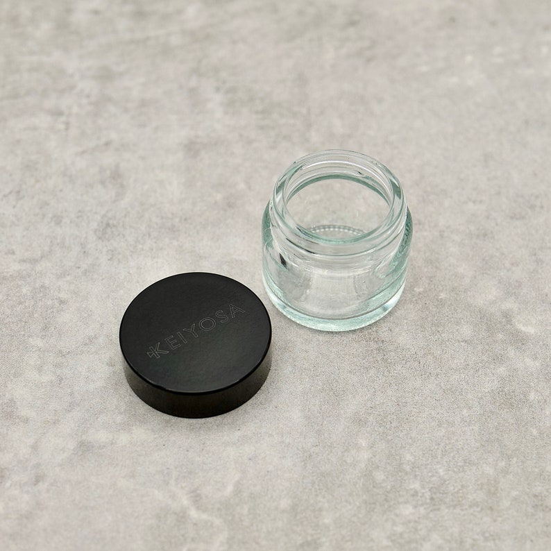 Glass Inkwell: Calligraphy Ink Jar for Dip Pens image 1