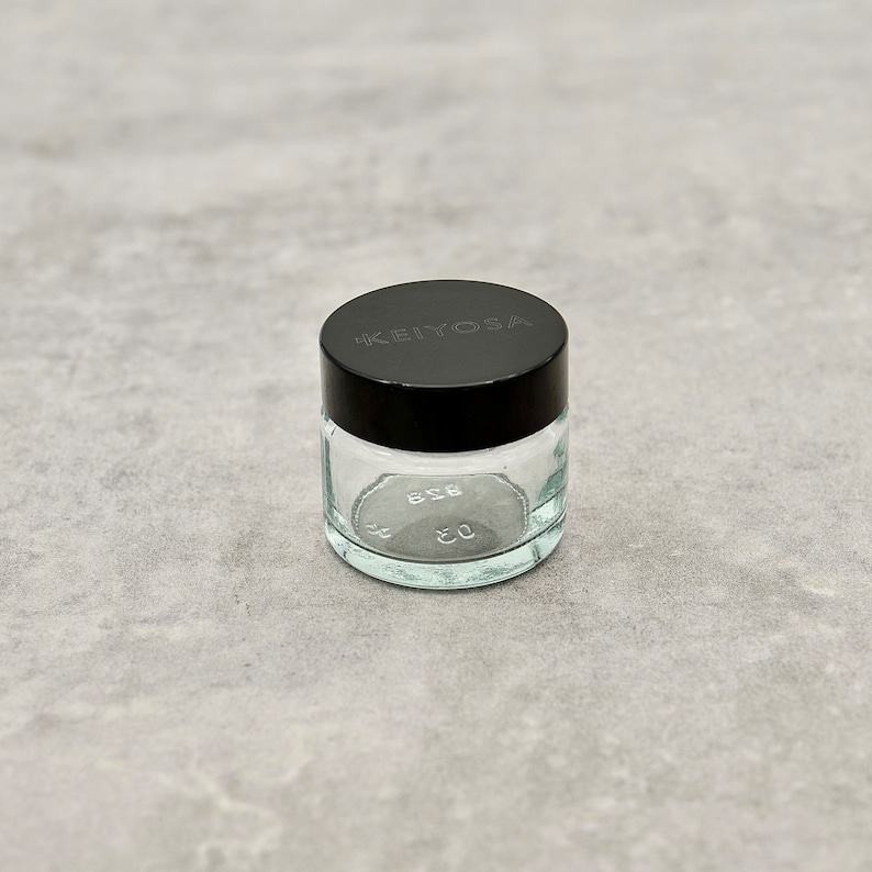 Glass Inkwell: Calligraphy Ink Jar for Dip Pens image 3