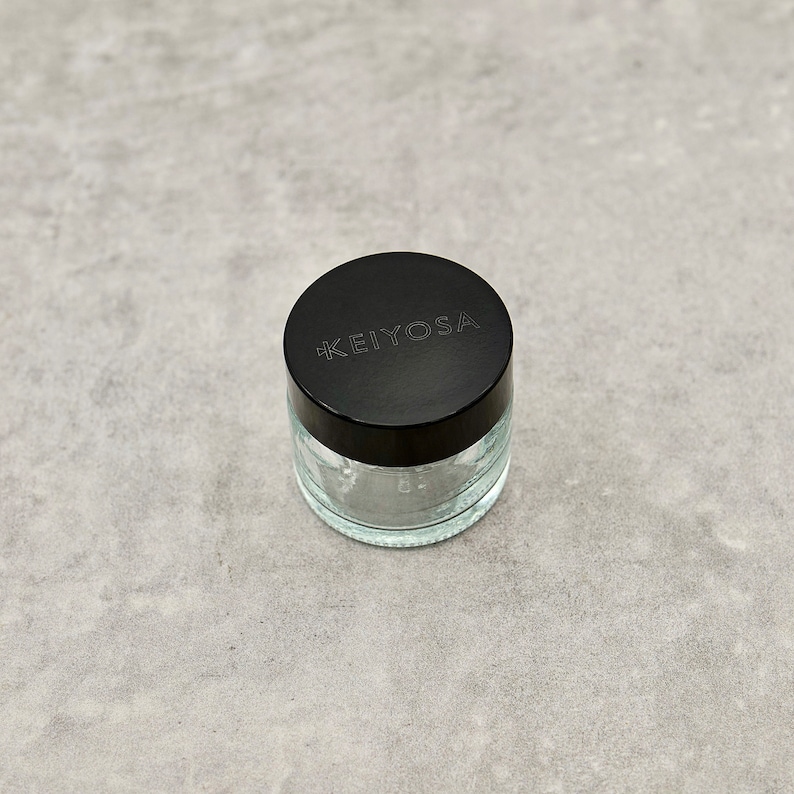 Glass Inkwell: Calligraphy Ink Jar for Dip Pens image 2