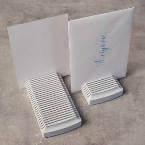 Droogrek voor kalligrafiekaarten en enveloppen – compacte organizer voor handgemaakte kaarten, kunstwerken en briefpapier – milieuvriendelijk ontwerp