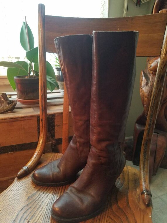 born leather boots