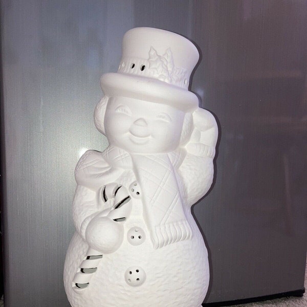 Statuette Barney Le Dinosaure En Biscuit à Peindre Soi-même - Pièce Unique Artisanale