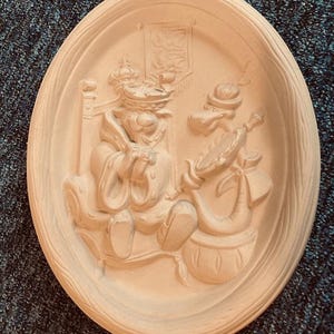 Disneys Robin Hood keramik Prins John bisque U-färg redo att målas 12 tum