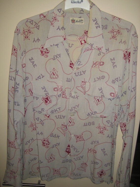 1950s PRINT SHIRT