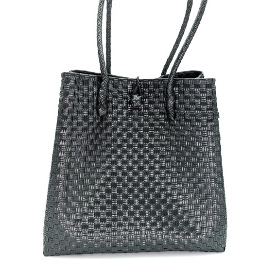 Large Handmade Maxi Tote Bag From Recycled Plastic Large Flexible