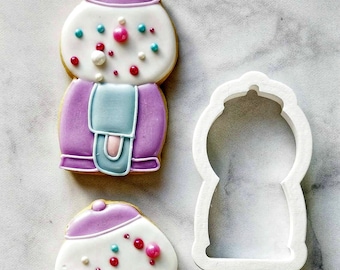 Gumball Machine Cookie  Cutter in Multiple Sizes