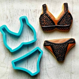 Set of 2 Bikini Cookie Cutters in Multiple Sizes
