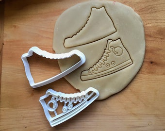 Set of 2 High Top Shoe Cookie Cutters/Multi-Size/Dishwasher Safe Available