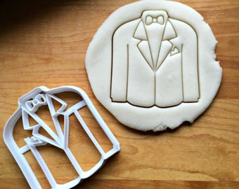 Groom/Tuxedo Cookie Cutter/Multi-Size/Passe au lave-vaisselle disponible