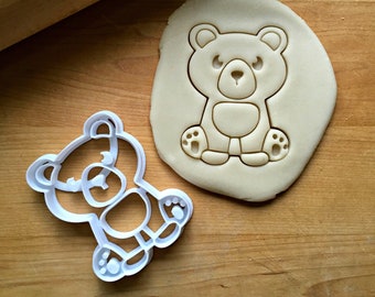 Woodland Bear Cookie Cutter in Multiple Sizes