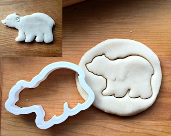Polar Bear Cookie Cutter in Multiple Sizes