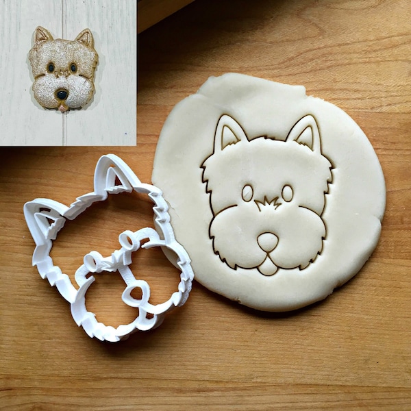 Yorkie/Terrier Dog Cookie Cutter/Multi-Size/Dishwasher Safe Available