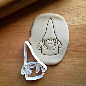 Girl Gnome Cookie Cutter in Multiple Sizes