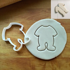 Baby Romper Cookie Cutter in Multiple Sizes