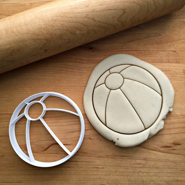 Beach Ball Cookie Cutter/Multi-Size/Dishwasher Safe Available