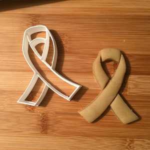 Awareness Ribbon Cookie CutterCreates a Cut Out in Multiple Sizes