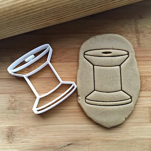 Spool of Thread Cookie  Cutter in Multiple Sizes