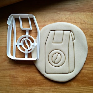 Coffee Bean Bag Cookie Cutter Multi-Size/Choose Standard or Dishwasher Safe /