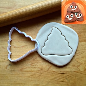 Pile of Poo Cookie Cutter Multi-Size /