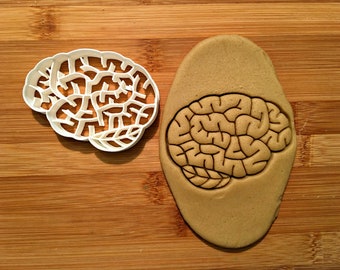 Brain Cookie Cutter/Multi-Size/Dishwasher Safe Available