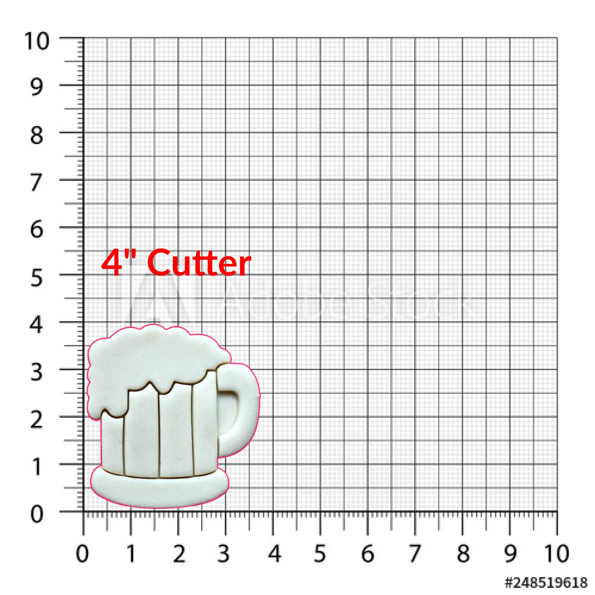 Set of 2 Beer Stein Cookie Cutters/multisize Etsy