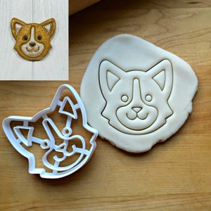 Welsh Corgi Dog Cookie  Cutter in Multiple Sizes