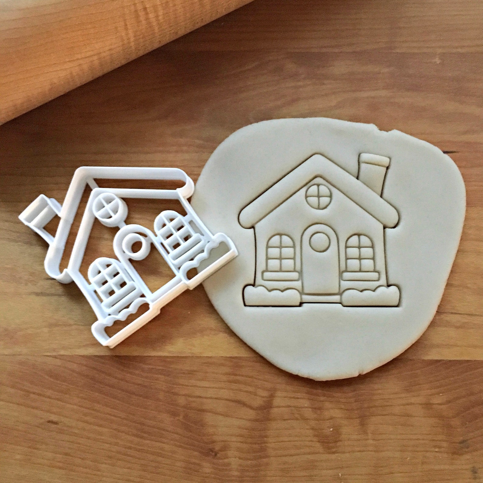 Cute House Cookie Cutter/multisize/dishwasher Safe Available Etsy