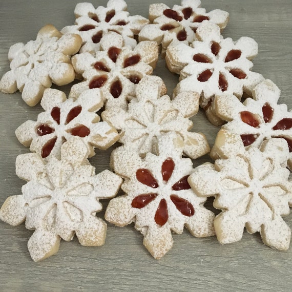  Homoyoyo 18pcs Snowflake Stencil 3d Cookie Biscuit