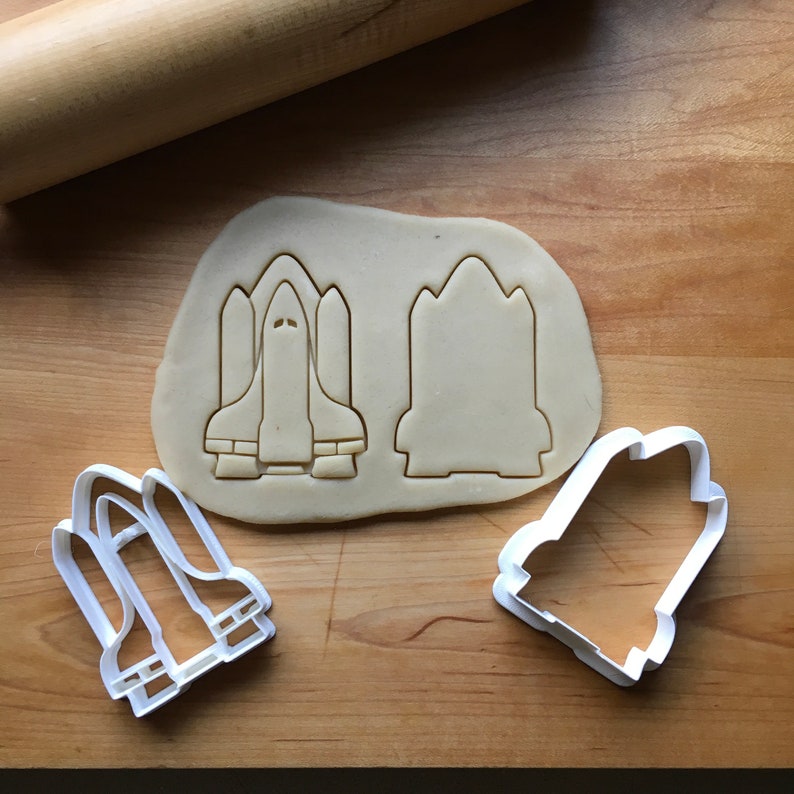 Set of 2 Space Shuttle Cookie CuttersMulti-Size