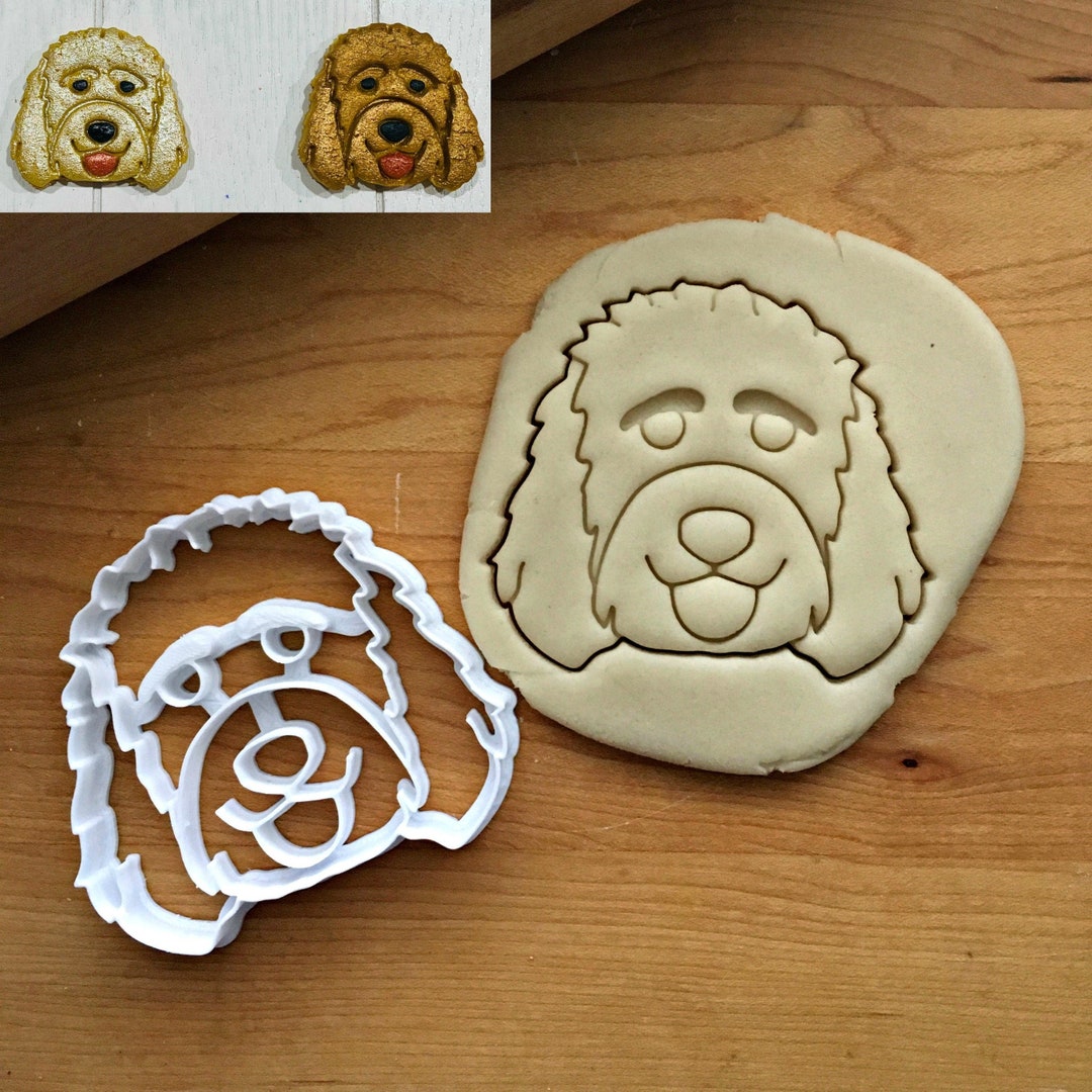 Golden Doodle Dog Cookie Cutter multi size dishwasher Safe Available Etsy Canada