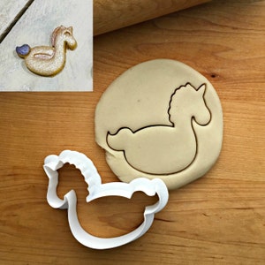Unicorn Pool Floatie Cookie  Cutter in Multiple Sizes