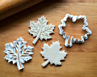 Set of 2 Maple Leaf Cookie Cutter/ Multi-Size