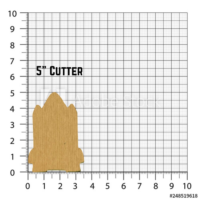 Set of 2 Space Shuttle Cookie CuttersMulti-Size