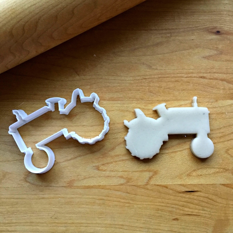 Set of 2 Tractor Cookie Cutters/multisize Etsy