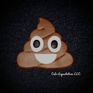 Poop Emoji Cookie Cutter/ Multi-Size image 5