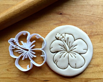 Hibiscus Flower Cookie Cutter/Multi-Size/Dishwasher Safe Available