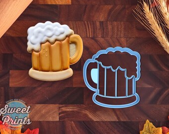 Beer Stein,Mug Cookie Cutter in Multiple Sizes