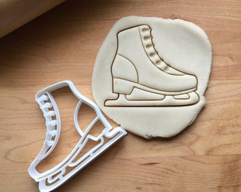 Ice Skate Cookie  Cutter in Multiple Sizes