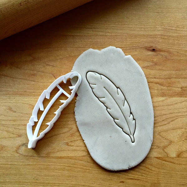 Feather Cookie Cutter/Multi-Size/Dishwasher Safe Available