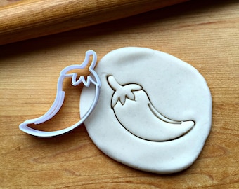 Chili Pepper Cookie  Cutter in Multiple Sizes